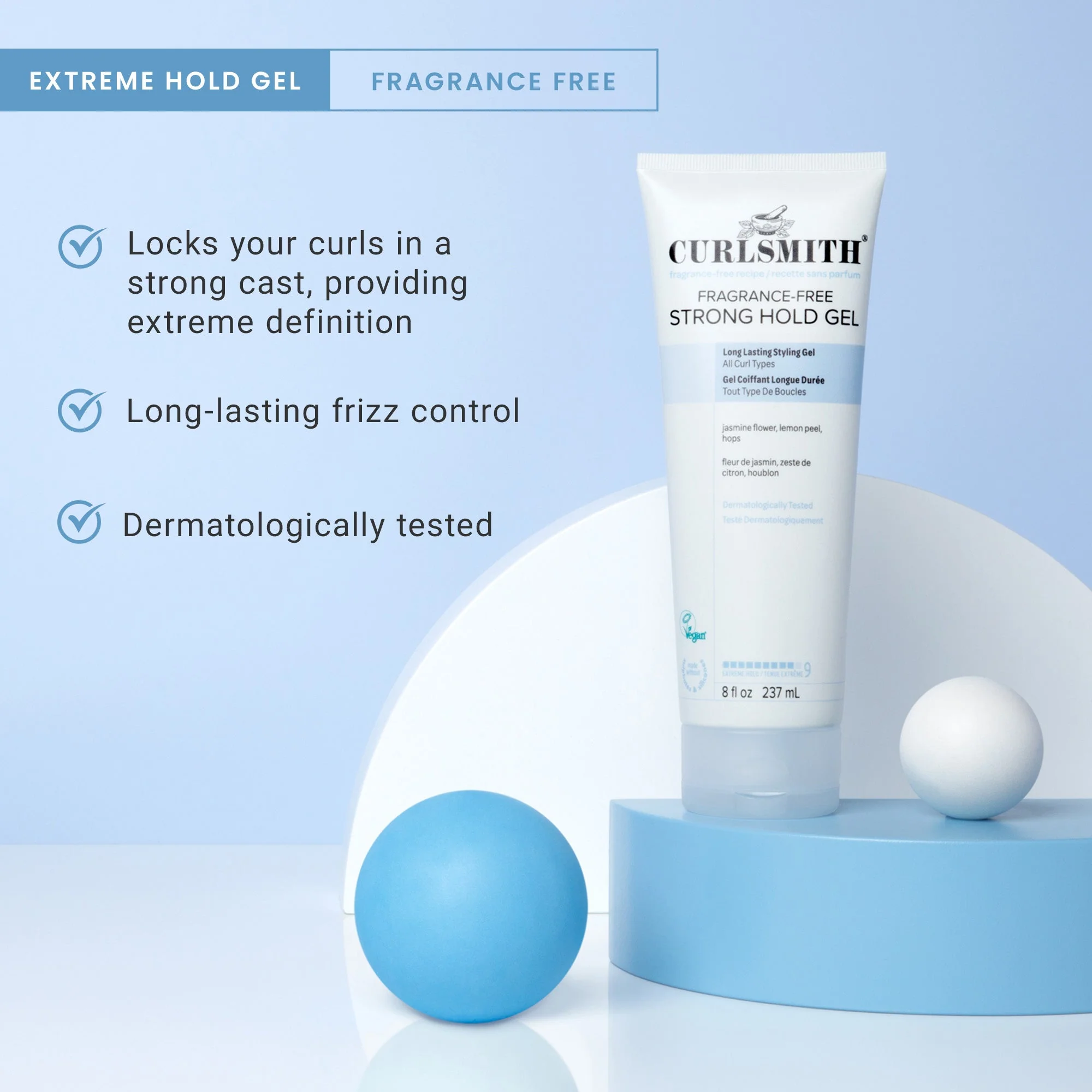 Fragrance-Free Strong Hold Gel - Image 4
